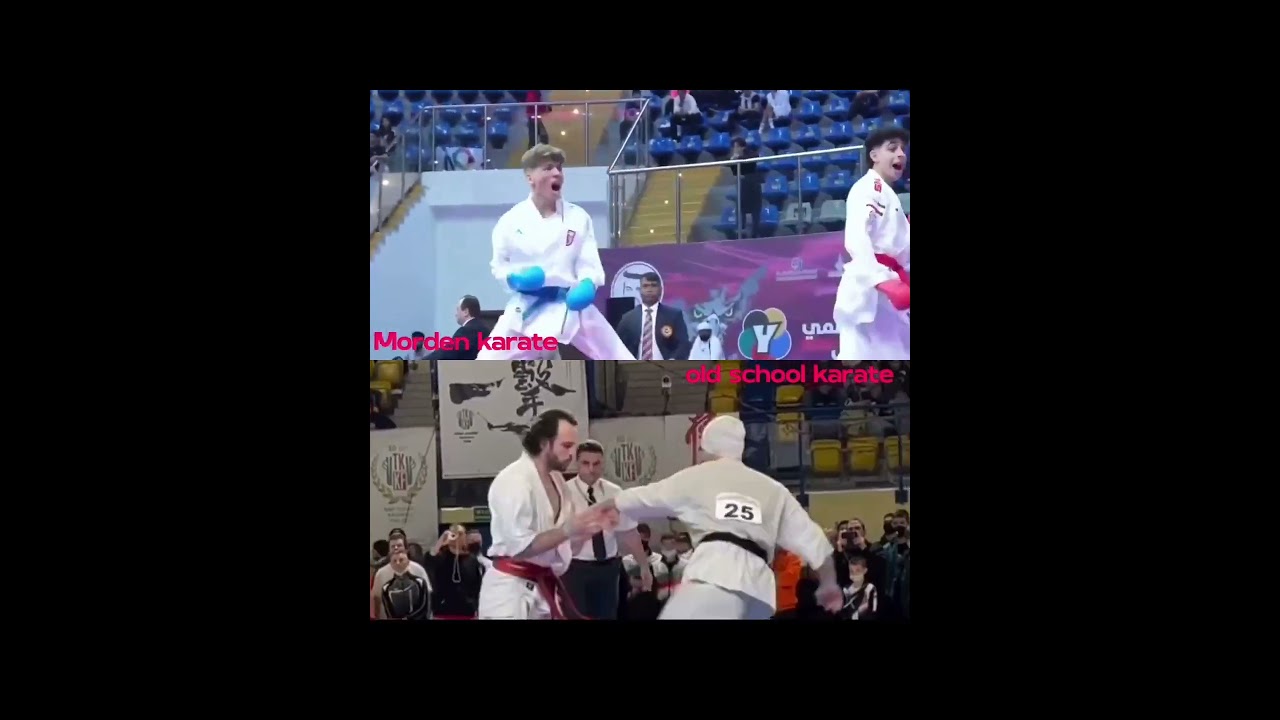 old school karate Vs Morden karate - which one do you prefer 