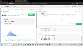 Leetcode Triangle Judgement SQL and Pandas | Problem 32