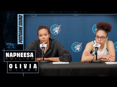 " Every Possession Mindset." | Napheesa Collier & Olivia Miles Postgame Sound | 08.06.26