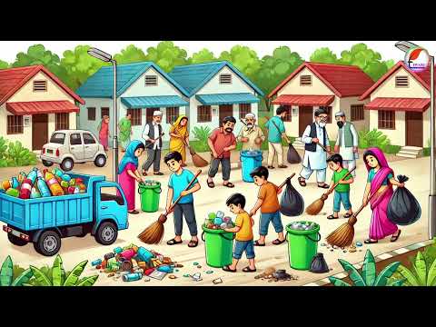 Hindi Kahani | Story Telling | Class 3 EVS Our Wondrous World Chapter 12 Taking Charge of Waste. - video from Tiwari Academy