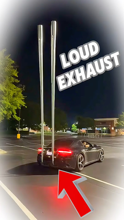 Exhaust Loudness Test 🔊🔥 #shorts