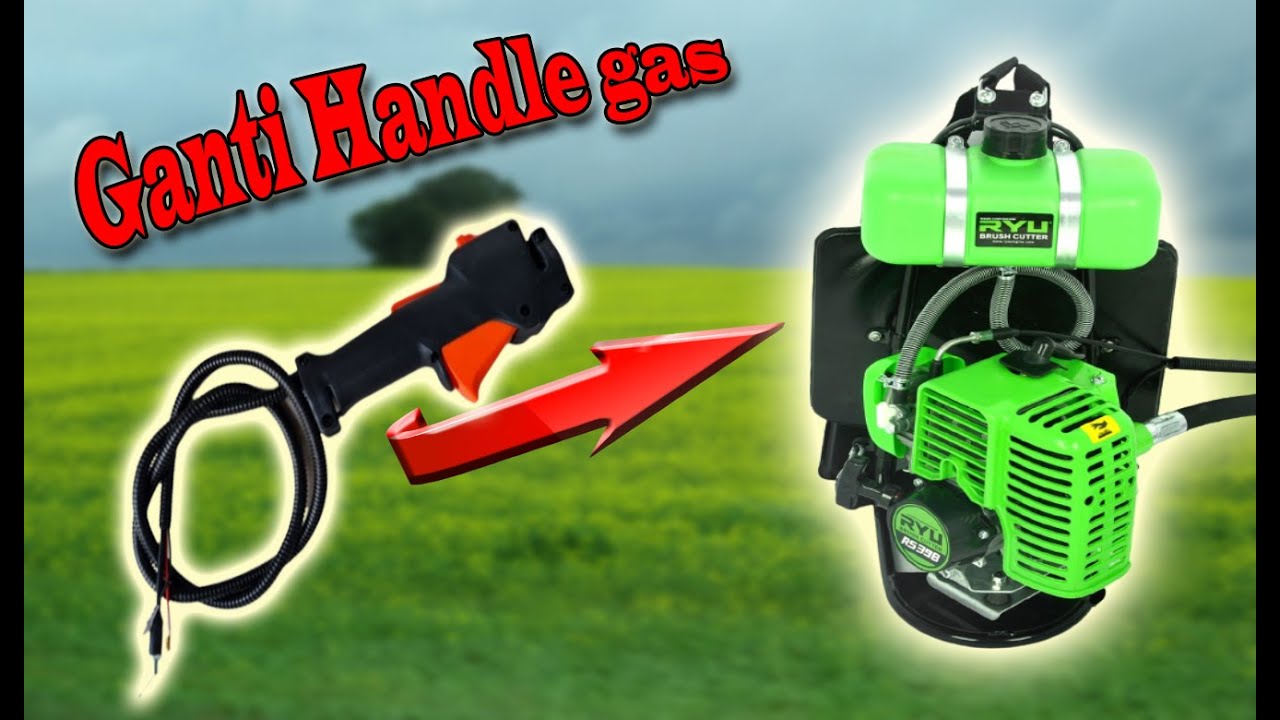 handle gas mesin potong rumput