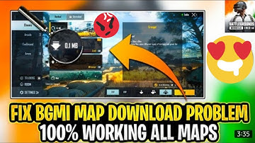 Battelground mobile india maps not downloading Problems fix 🔥  I    BGMI 0.1 MB Problem Fix 🔥❤
