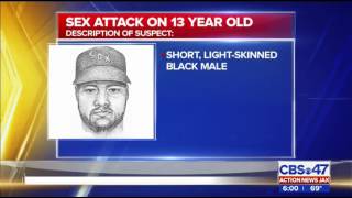 Sex attack on 13-year-old on Jacksonville's Westside