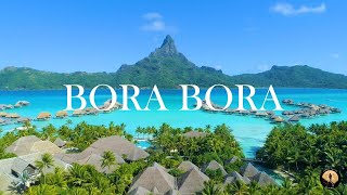 BORA BORA  - Peaceful Music With Beautiful Scenery To Travel On TV |