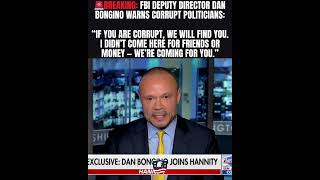 🚨 BREAKING: FBI Deputy Director Dan Bongino issues a major warning to corrupt politicians