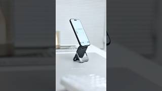 This magnetic wallet stand is a total game-changer,snaps on, holds your cards,#phonestand