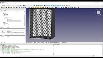 026   FreeCAD honeycomb speaker box