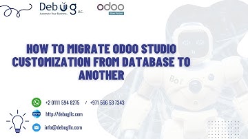How to migrate odoo studio customization to another database