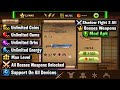 Shadow Fight 2 All Bosses Weapons Mod Apk All Bosses 