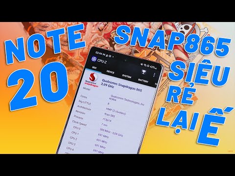 Video GALAXY NOTE 20 5G - SNAP865 8G/256G, MÀN AMOLED, LOA... - youtube
