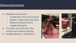 Group 9: The Magnetic Levitator
