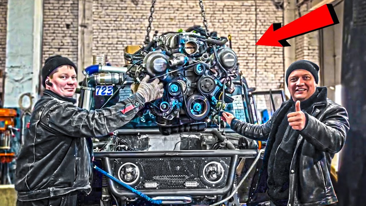 Движок v8 машина