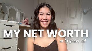 My Net Worth At 21💸 how much i have in savings, investments, and debt!