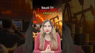 Saudi Oil Just Lost 20% Output! #breakingnews #geopolitics #bharatibabbar #didyouknow