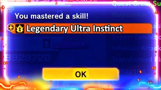 NEW 'LEGENDARY ULTRA INSTINCT' AWOKEN SKILL IN DRAGON BALL XENOVERSE 2