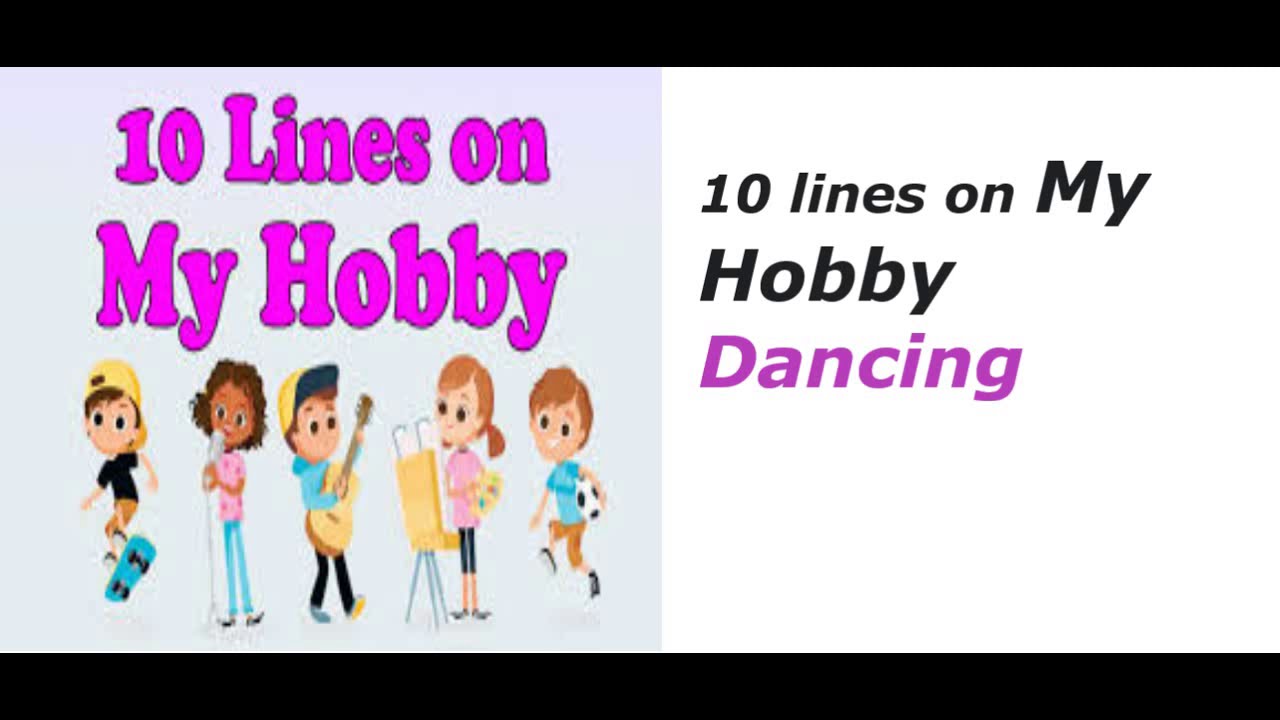 my hobby essay dance