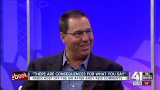 Radio host off the air after Andy Reid comments