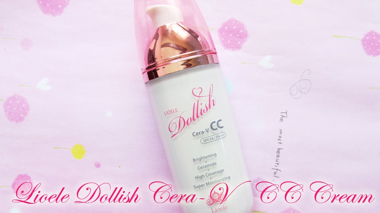 Lioele Dollish CeraV CC Cream YouTube