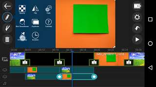 PowerDirector Android App 41 Advanced PiP Chroma Key with Color Board Slide screenshot 5