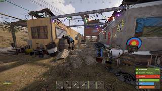 Autistic twins build a Trailer Park in vanilla Rust