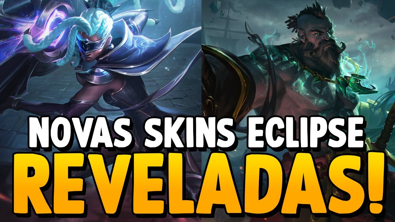 League of Legends revela novas skins da linha Eclipse e primeira Prestígio  2.0 