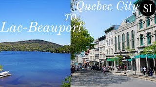 Driving from Lac-Beauport to Quebec City | Quebec | Canada | 4K