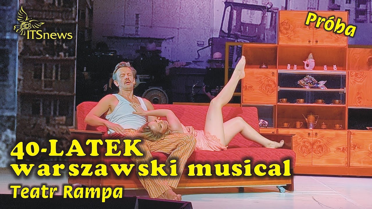 "40-LATEK - warszawski musical" - Próba. Teatr Rampa.