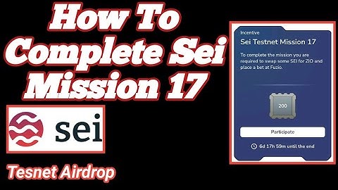 How To Complete Sei Mission 17 |Sei Tesnet |Airdrop |Earn #airdrop #tesnet #cryptocurrency
