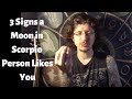 3 Signs a Moon in Scorpio Person Likes You
