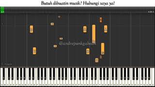 [TUTORIAL] Bersenyawa - Dengarkan Dia | Piano Cover by Andre Panggabean