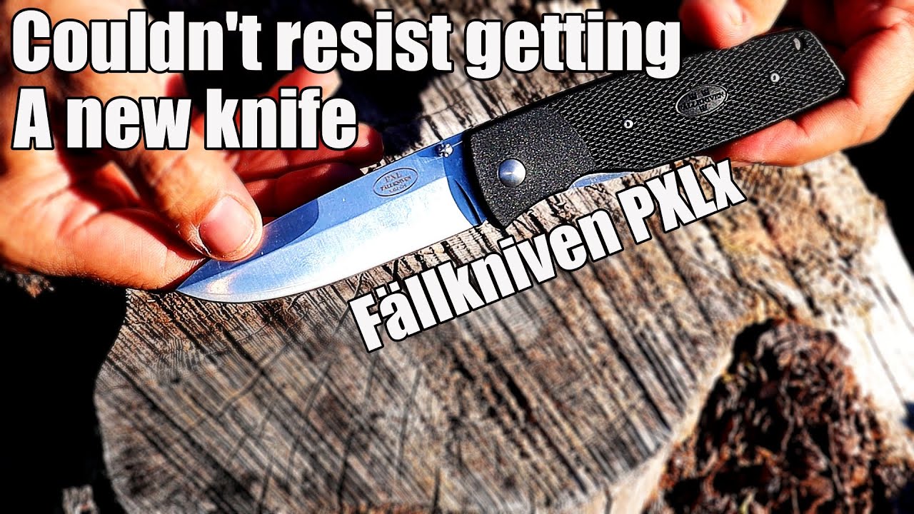 I couldn't resist getting a new knife - Fällkniven PXLx