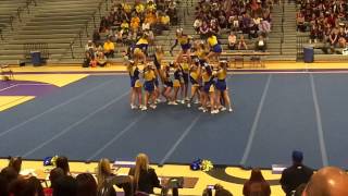 Robinson Varsity Cheer 2012 district semis round 2