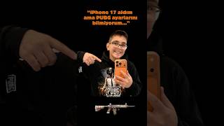 iPhone 17’de PUBG Oynuyorum Ama Ayarlarım Yok 🤯#pubgmobile#pubgmobiletr#iphone17#gaming#gyro