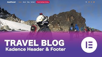 [Part 05/15] Make a Free WordPress Travel Blog Using Elementor