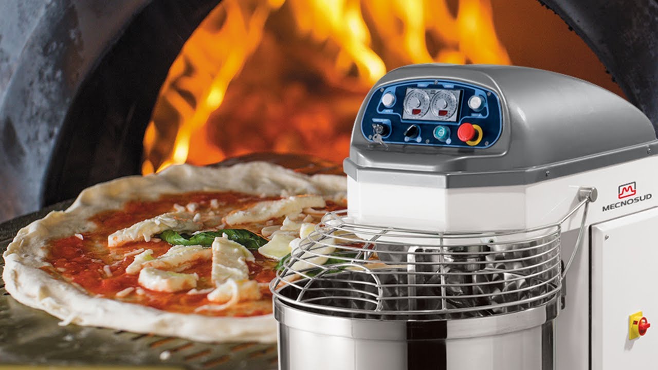 Автоматический спиральный тестомес Mecnosud SP01