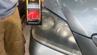 Headlight Lens Restore in less than 10 Minutes