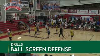 Ball Screen Defense Drill