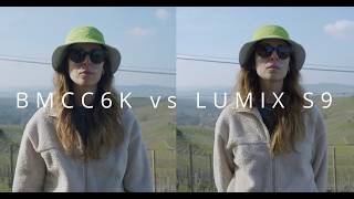 Lumix S9 Vs Bmcc6K Camera Comparison