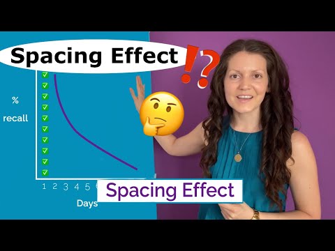 SPACING EFFECT? ➡️ Study less - and remember more 💯🧠