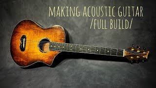 Making an Acoustic (Stage Live) Guitar. Hybrid / Experiment...