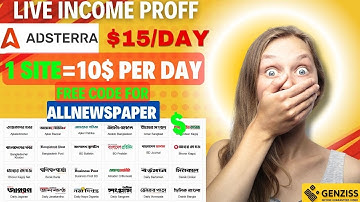Adsterra Smart Link Earnings Test | Affiliate Marketing Income Adsterra Earning