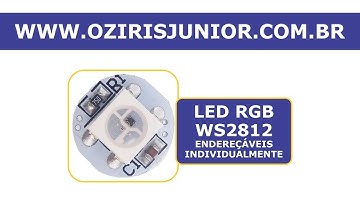 LED RGB WS2812 Endereçavel com Arduino - Exemplo