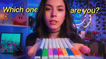 ASMR Personality Test (TAG YOURSELF!!💖)