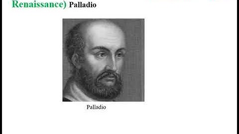 Renaissance Architecture - PART II