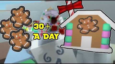 How to get *30+* GINGERBREAD BEARS A DAY in Bee Swarm Simulator
