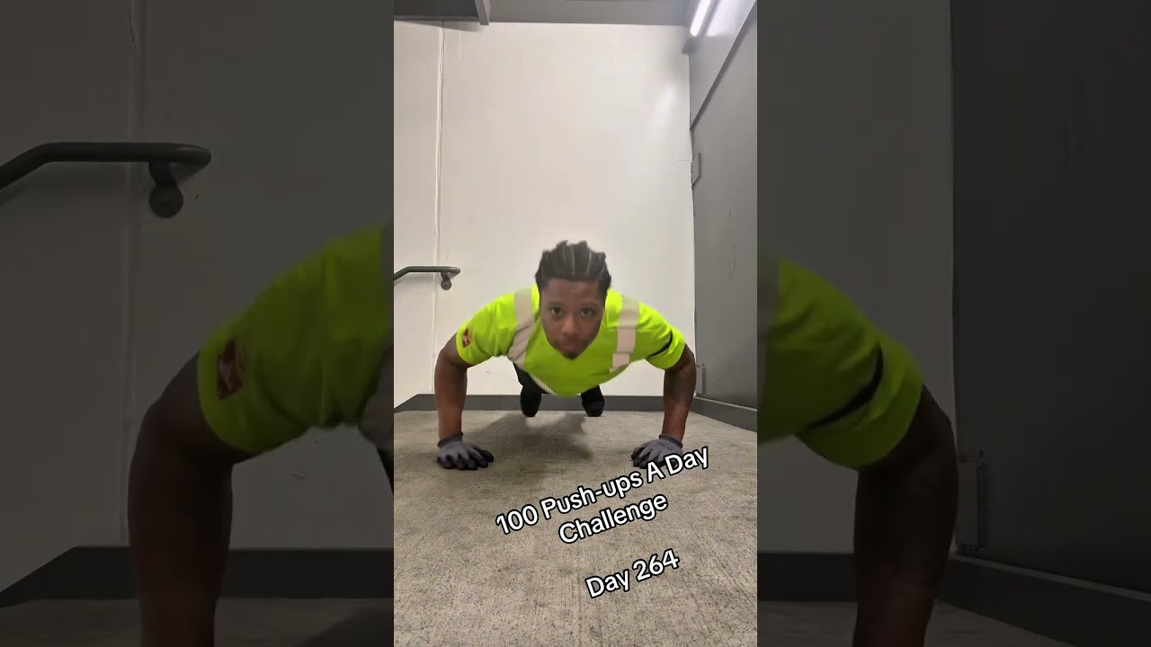 100 Push Ups A Day Challenge 264 We Trying To Make It 365 Days Join Me In The Journey Workout