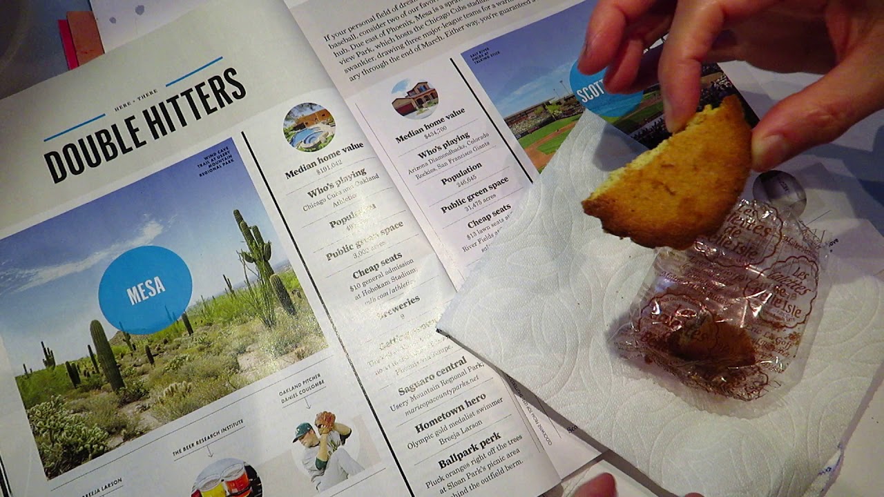 Magazine blablabla cookies relaxing asmr soft spoken