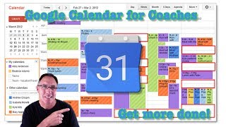 Google Calendars for Sports Coaches. How to take your planning to the next level