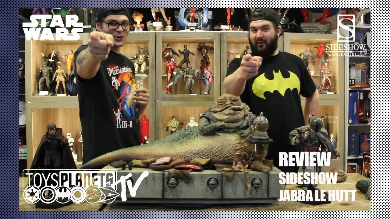 Review Toysplanets Jabba The Hutt 1/6 Sideshow Collectibles !